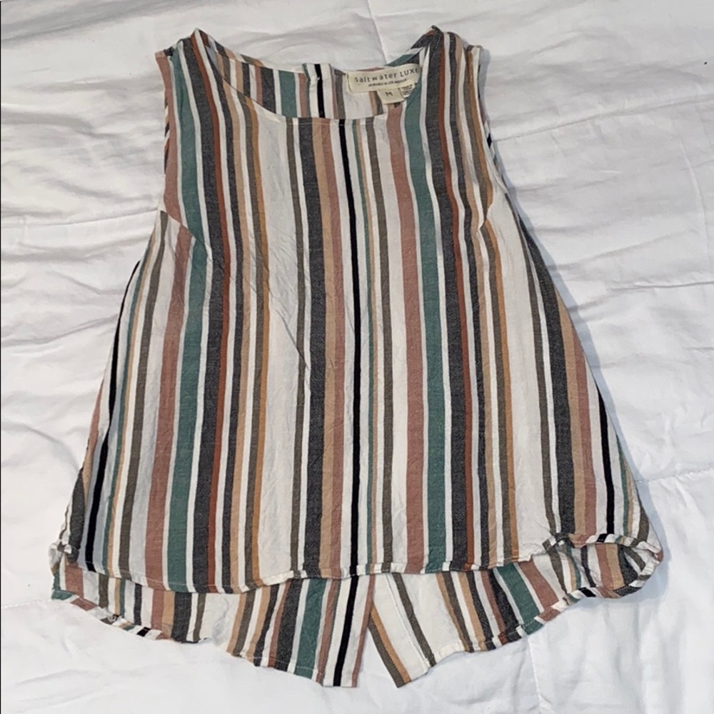 striped tank!